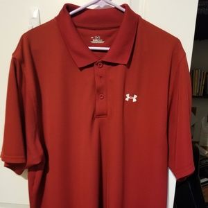 Under Armour heat gear golf shirt polo